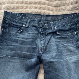 Marc Anthony Men's Dark Blue Slim Jeans